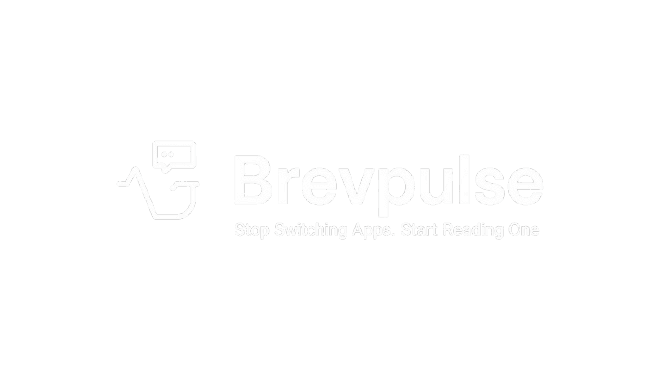 Brevpulse inverse logo